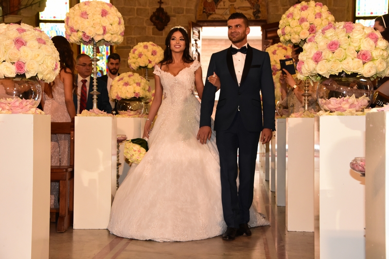 Wedding of Toni Chidiac and Joanna Khoury - Church